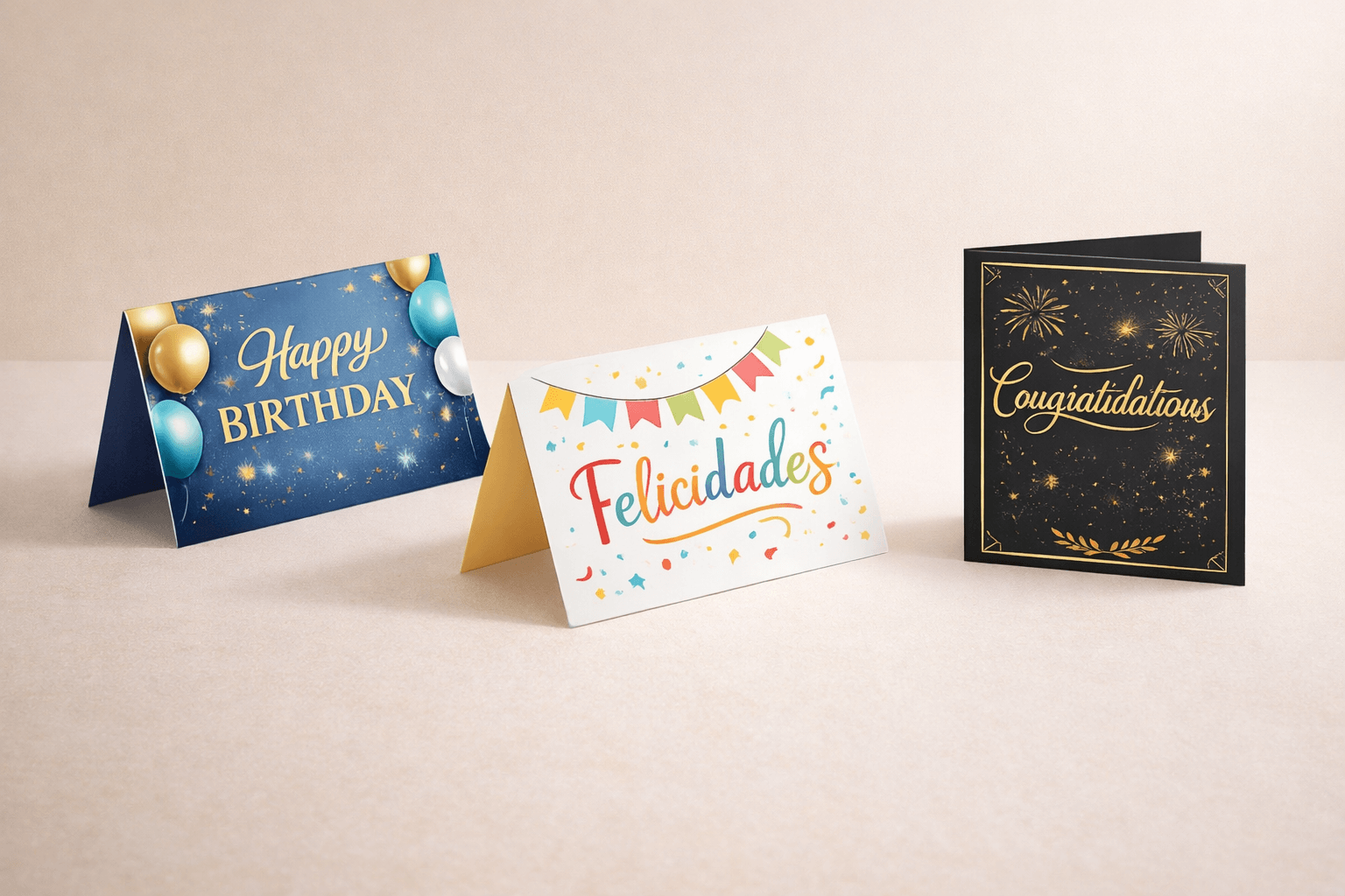 Tarjetas de felicitación